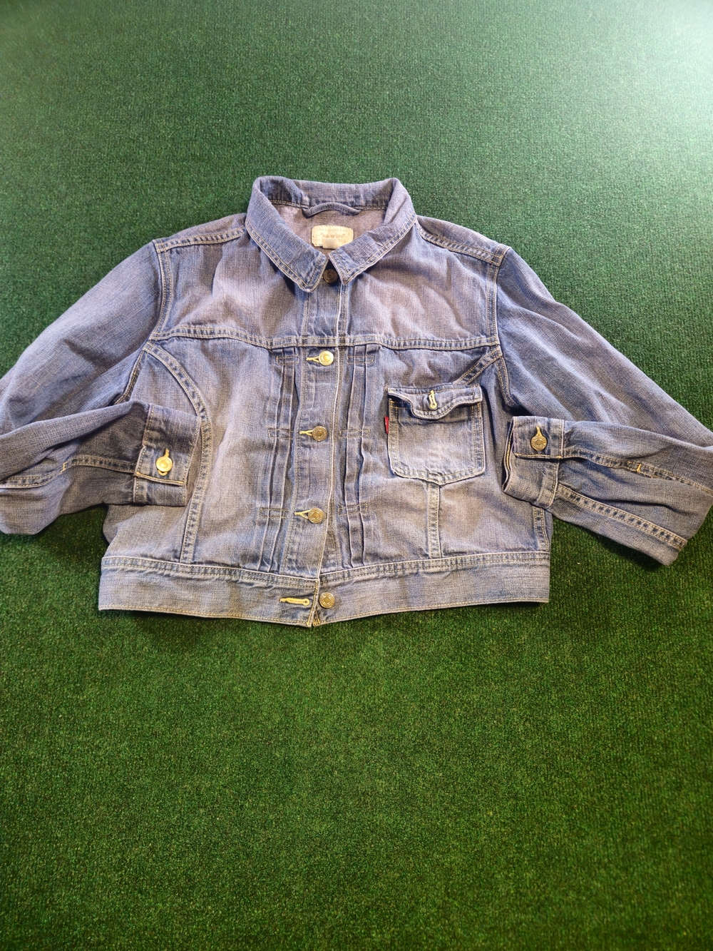 Levi Strauss & Co. Women’s Size L Button-Front Trucker Jacket